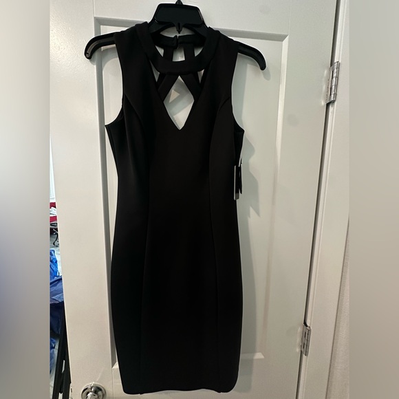 Guess Black Cutout Mini Dress - Picture 1 of 7